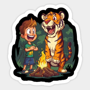 Calvin and Hobbes Bewildering Ballgames Sticker